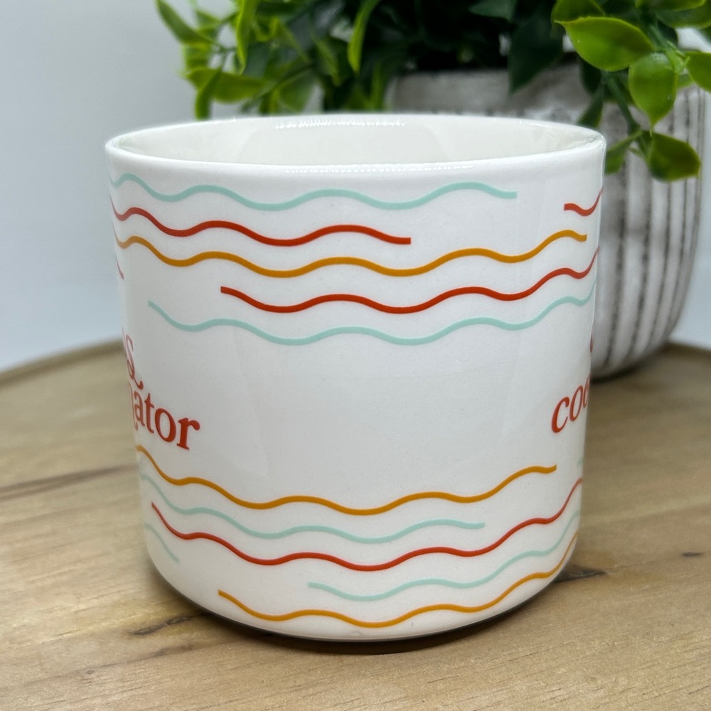 Parker Lane Stoneware  "Chaos Coordinator"  Ceramic Coffee Mug 14 oz - Picture 2 of 9